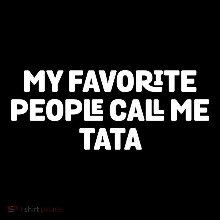 My Favorite People Call Me Tata Wool Snapback Cap