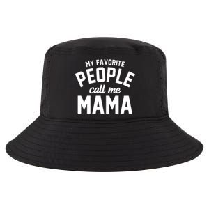 My Favorite People Call Me Mama Cool Comfort Performance Bucket Hat