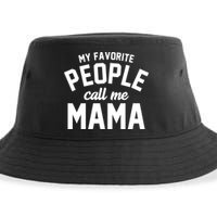 My Favorite People Call Me Mama Sustainable Bucket Hat