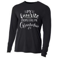 My Favorite People Call Me Grammie Cooling Performance Long Sleeve Crew