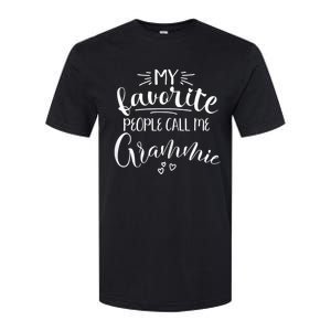 My Favorite People Call Me Grammie Softstyle CVC T-Shirt