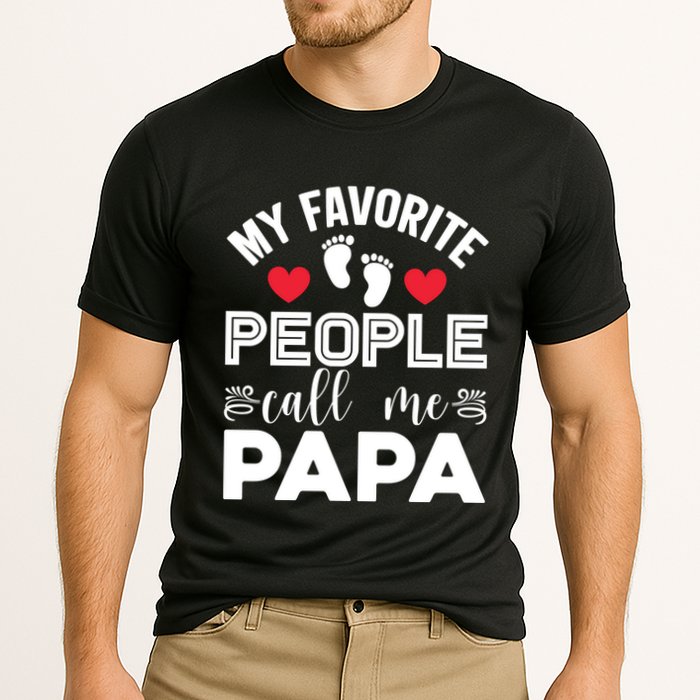 My Favorite People Call Me Papa Cooling Performance Crew T-Shirt