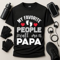 My Favorite People Call Me Papa Cooling Performance Crew T-Shirt