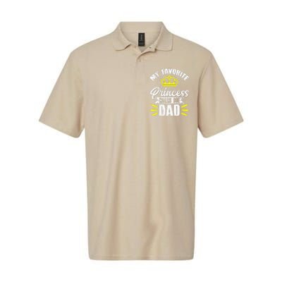 My Favorite Princess Calls Me Dad Daddy Father Fathers Day Softstyle Adult Sport Polo