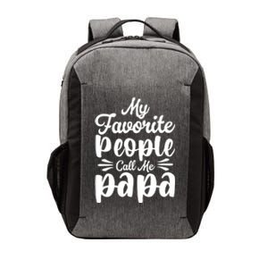 My Favorite People Call Me Papa Vector Backpack