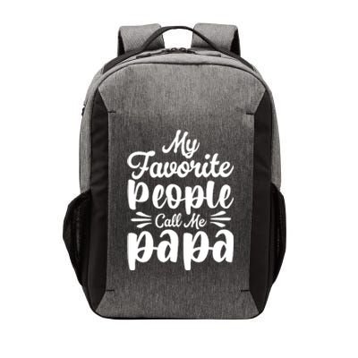 My Favorite People Call Me Papa Vector Backpack