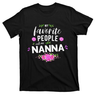 My Favorite People Call Me Nanna Maltese Grandma T-Shirt