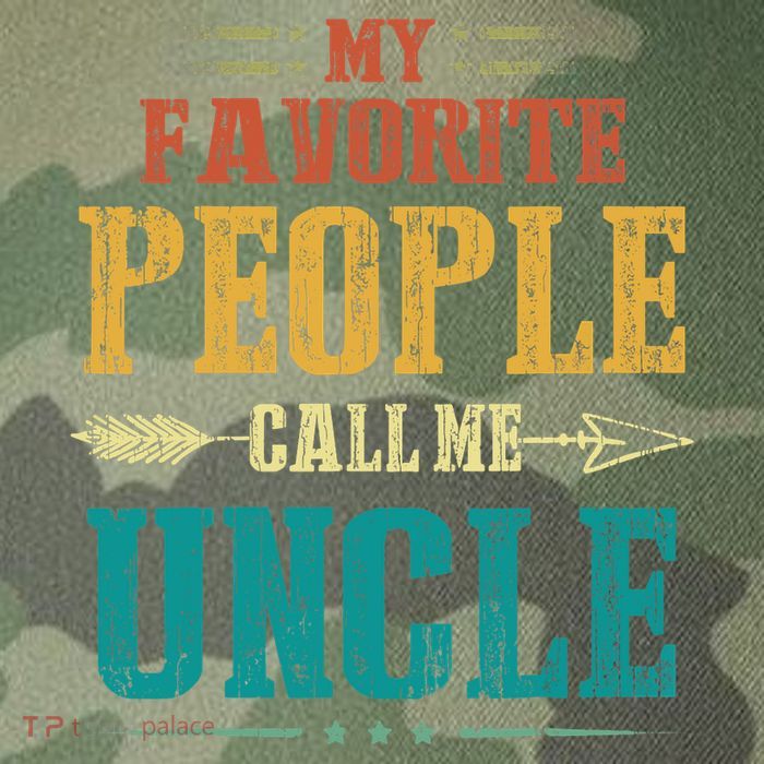 My Favorite People Call Me Uncle Funny Fathers Day Legacy Tie Dye Trucker Hat