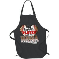 My Favorite Player Calls Me Nana Baseball Leopard Grandma, Mother's Day Apron