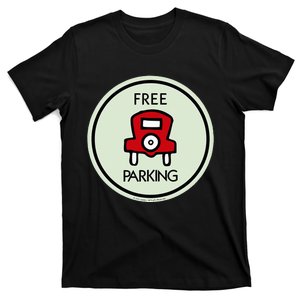 M.O.N.O.P.O.L.Y Free Parking Game Board T-Shirt