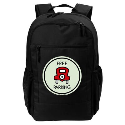 M.O.N.O.P.O.L.Y Free Parking Game Board Daily Commute Backpack