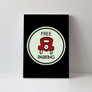 M.O.N.O.P.O.L.Y Free Parking Game Board Canvas