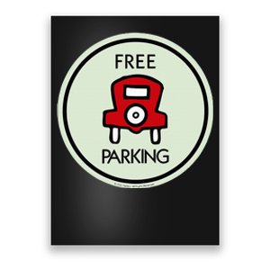 M.O.N.O.P.O.L.Y Free Parking Game Board Poster