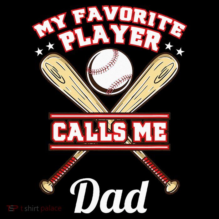 My Favorite Player Calls Me Dad Baseball Sustainable Bucket Hat