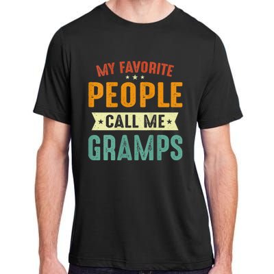 My Favorite People Call Me Gramps Adult ChromaSoft Performance T-Shirt