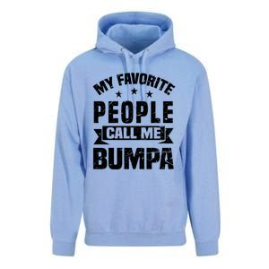 My Favorite People Call Me Bumpa Grandpa Papa Dad Cute Gift Unisex Surf Hoodie