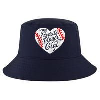 My Favorite Player Calls Me Gigi Baseball Heart Cute Grandma Cool Comfort Performance Bucket Hat