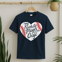 My Favorite Player Calls Me Gigi Baseball Heart Cute Grandma T-Shirt
