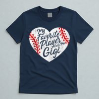 My Favorite Player Calls Me Gigi Baseball Heart Cute Grandma T-Shirt
