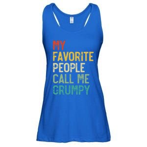 My Favorite People Call Me Grumpy FatherS Day Grumpy Meaningful Gift Ladies Essential Flowy Tank