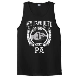 My Favorite People Call Me Pa Grandpa PosiCharge Competitor Tank