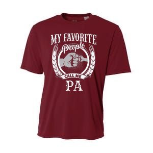 My Favorite People Call Me Pa Grandpa Performance Sprint T-Shirt