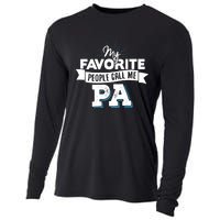 My Favorite People Call Me Pa Cooling Performance Long Sleeve Crew