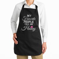 My Favorite People Call Me Honey Apron