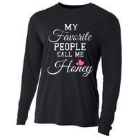 My Favorite People Call Me Honey Cooling Performance Long Sleeve Crew