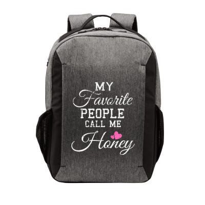 My Favorite People Call Me Honey Vector Backpack