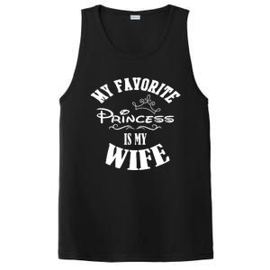 My Favorite Princess Is My Wife Valentines Day Husband PosiCharge Competitor Tank