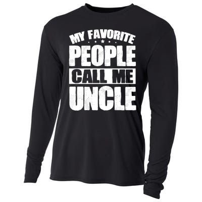 My Favorite People Call Me Uncle Vintage Cooling Performance Long Sleeve Crew