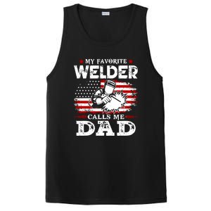 My Favorite Welder  People Call Me Daddy Funny Fathers Day Gift PosiCharge Competitor Tank