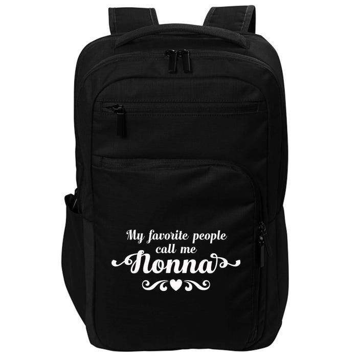 My Favorite People Call Me Nonna Impact Tech Backpack
