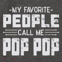 My favorite people call me Pop Pop  Vector Backpack