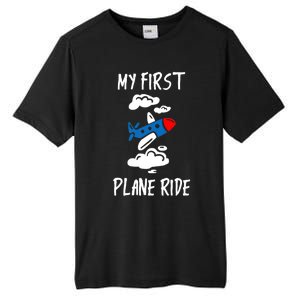 My First Plane Ride Gift Tall Fusion ChromaSoft Performance T-Shirt