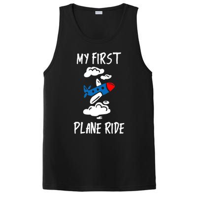 My First Plane Ride Gift PosiCharge Competitor Tank