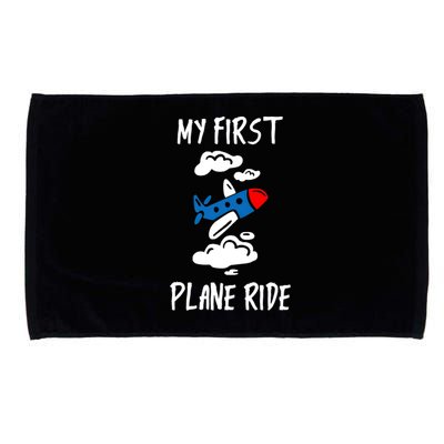 My First Plane Ride Gift Microfiber Hand Towel