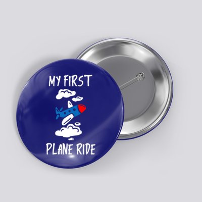 My First Plane Ride Gift Button