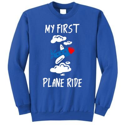 My First Plane Ride Gift Tall Sweatshirt