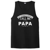 My Favorite People Call Me Papa Father's Day PosiCharge Competitor Tank