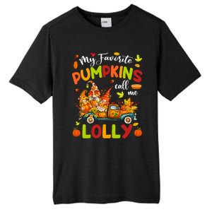 My Favorite Pumpkins Call Me Lolly Truck Thanksgiving Tall Fusion ChromaSoft Performance T-Shirt