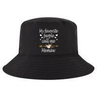 My Favorite People Call Me Memaw Cool Comfort Performance Bucket Hat