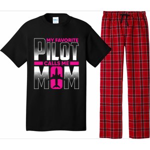 My Favorite Pilot Calls Me Mom Pajama Set