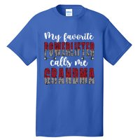 My Favorite Powerlifter Calls Me Powerlifting Grandma Gift Tall T-Shirt