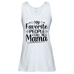 My Favorite People Call Me Mama Ladies Essential Flowy Tank