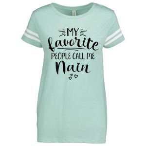 My Favorite People Call Me Nain Enza Ladies Jersey Football T-Shirt