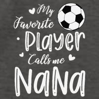 My Favorite Player Calls Me Nana Soccer Player Vector Backpack