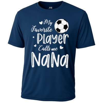 My Favorite Player Calls Me Nana Soccer Player Performance Shirt