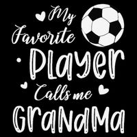 My Favorite Player Calls Me Grandma Soccer Player Backpack